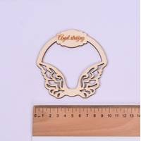 Obrázok ku produktu DREVENÉ KRÍDLA oblúk Anjel strážny 12x12cm