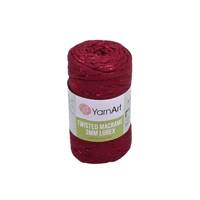 Obrázok ku produktu Špagát na macrame techniku YarnArt TWISTED MACRAME LUREX 781 bordová