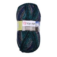 Obrázok ku produktu Pletacia vlna YarnArt EVEREST 7054 čierna zelená sivá modrá
