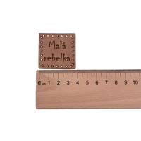 Obrázok ku produktu NÁŠIVKA Malá rebelka hnedá 4x4cm