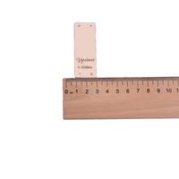 Obrázok ku produktu NÁŠIVKA Vyrobené s láskou béžová  6x2cm dole