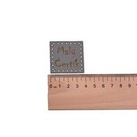 Obrázok ku produktu NÁŠIVKA Malý čertík sivá 4x4cm