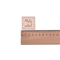 Obrázok ku produktu NÁŠIVKA Malý rebel béžová 4x4cm