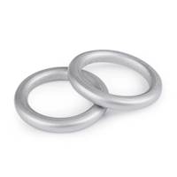 Obrázok ku produktu DREVENÝ KRÚŽOK 70 mm sivá strieborná