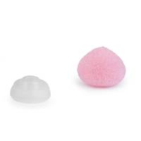 Obrázok ku produktu NOS ZAMATOVÝ ružová svetlá 10mm 4ks balenie