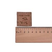 Obrázok ku produktu NÁŠIVKA Malý čertík postavička hnedá 4x4cm