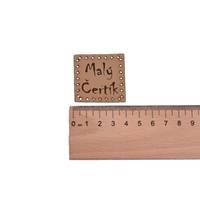 Obrázok ku produktu NÁŠIVKA Malý čertík hnedá 4x4cm