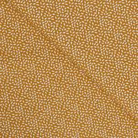 Obrázok ku produktu BAVLNENÁ LÁTKA okrová vzor