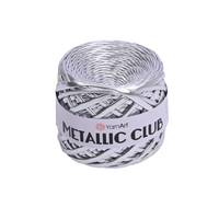 Obrázok ku produktu Tričko vlna Yarnart METALLIC CLUB 8102 sivá strieborná