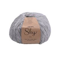 Obrázok ku produktu Pletacia vlna Drops SKY MIX 02 sivá