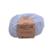 Obrázok ku produktu Pletacia priadza Drops BRUSHED ALPACA SILK 14 modrá