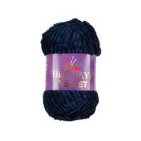 Obrázok ku produktu Pletacia priadza Himalaya VELVET 90021 modrá tmavá