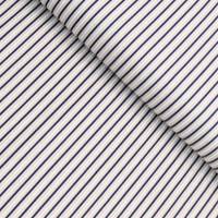 Obrázok ku produktu DEKORAČNÁ LÁTKA prúžok modrá biela ražná