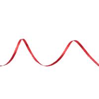 Obrázok ku produktu Atlasová stuha 3mm/9,80m červenostrieborná