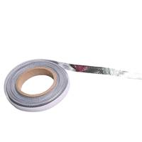 Obrázok ku produktu Plátnová stuha 10mm strieborná 24m