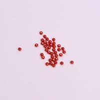 Obrázok ku produktu KORÁLKY plastové tmavo oranžové 5mm