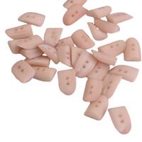 Obrázok ku produktu GOMBÍK plastový ružová béžová 11x18mm