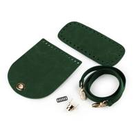 Obrázok ku produktu Súprava na háčkovaný vak zelený