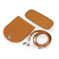 Obrázok ku produktu Súprava na háčkovaný vak okrová