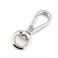 Obrázok ku produktu KARABÍNA kovová sivá strieborná 12mm