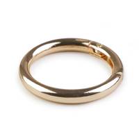 Obrázok ku produktu KARABÍNA krúžok žltá zlatá 34mm