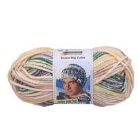 Obrázok ku produktu Pletacia priadza SCHACHENMAYR SMC BRAVO BIG COLOR 00119 béžová fialová zelená žltá