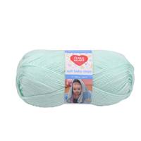 Obrázok ku produktu Pletacia priadza SOFT BABY STEPS 00011 zelená svetlá mentolová