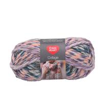 Obrázok ku produktu Pletacia vlna COLLAGE 09980 fialová oranžová zelená čierna