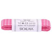 Obrázok ku produktu STUHA kockovaná 18mm/5m ružová biela