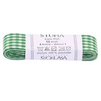 Obrázok ku produktu STUHA kockovaná 18mm/5m zelená biela