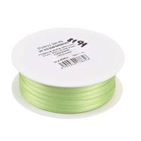 Obrázok ku produktu Atlasová stuha 3mm/18,80m zelená svetlá