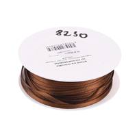 Obrázok ku produktu Atlasová stuha 3mm/19m hnedá