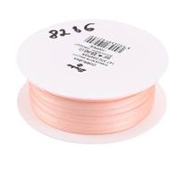 Obrázok ku produktu Atlasová stuha 3mm/9,50m oranžová svetlá