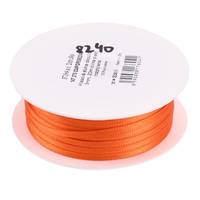 Obrázok ku produktu Atlasová stuha 3mm/10,75m oranžová