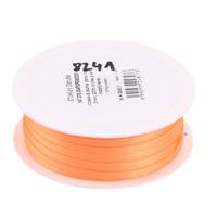 Obrázok ku produktu Atlasová stuha 3mm/18,85m oranžová neon