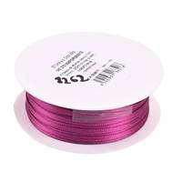 Obrázok ku produktu Atlasová stuha 3mm/13,60m fialová ružová
