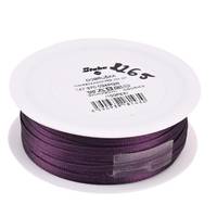 Obrázok ku produktu Atlasová stuha 3mm/19,75m fialová tmavá