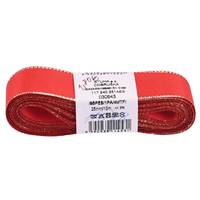 Obrázok ku produktu STUHA Dobruška LUREX 25mm/10m červená