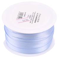 Obrázok ku produktu Atlasová stuha 5mm/20,60m modrá svetlá