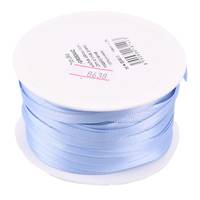 Obrázok ku produktu Atlasová stuha 5mm/20,15m modrá svetlá