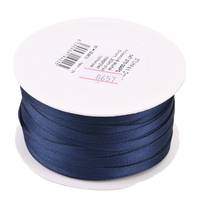 Obrázok ku produktu Atlasová stuha 5mm/20m modrá tmavá