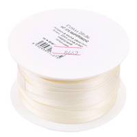 Obrázok ku produktu Atlasová stuha 5mm/10,65m smotanová