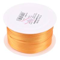 Obrázok ku produktu Atlasová stuha 5mm/14,55m oranžová svetlá