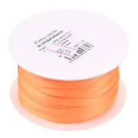 Obrázok ku produktu Atlasová stuha 5mm/11,90m oranžová neon