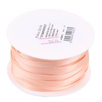 Obrázok ku produktu Atlasová stuha 5mm/17,20m oranžová svetlá