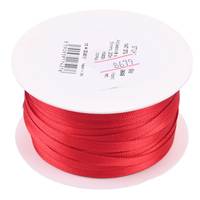 Obrázok ku produktu Atlasová stuha 5mm/10,90m červená sýta