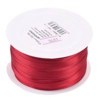 Obrázok ku produktu Atlasová stuha 5mm/25,50m bordová