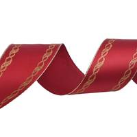 Obrázok ku produktu Lurexová stuha 65mm/1m bordová