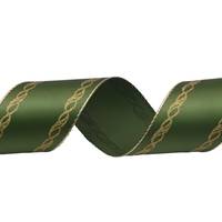 Obrázok ku produktu Lurexová stuha 65mm/1m zelená