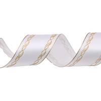 Obrázok ku produktu Lurexová stuha 65mm/1m biela